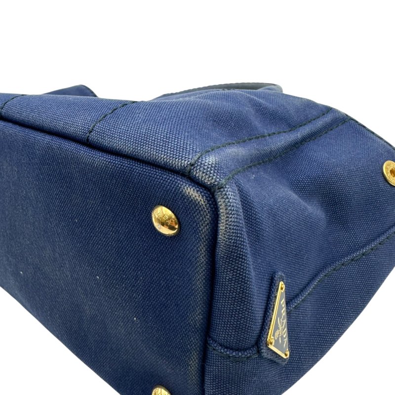 【美收精品】PRADA 藍色手提包 B-876【隔月月中將轉賣至日本 上架期限30天】-7