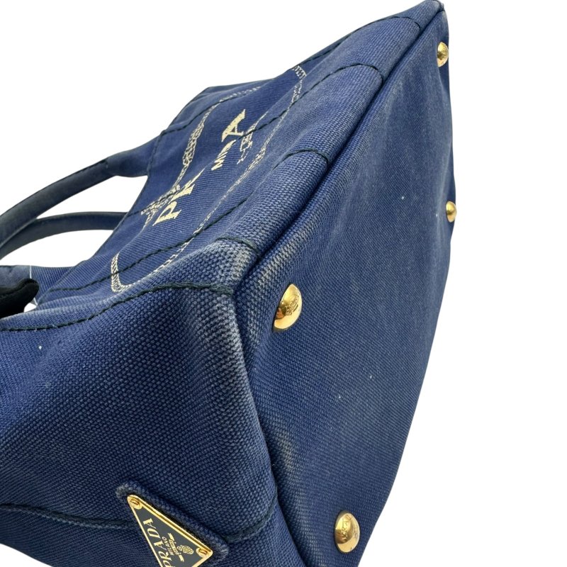 【美收精品】PRADA 藍色手提包 B-876【隔月月中將轉賣至日本 上架期限30天】-8