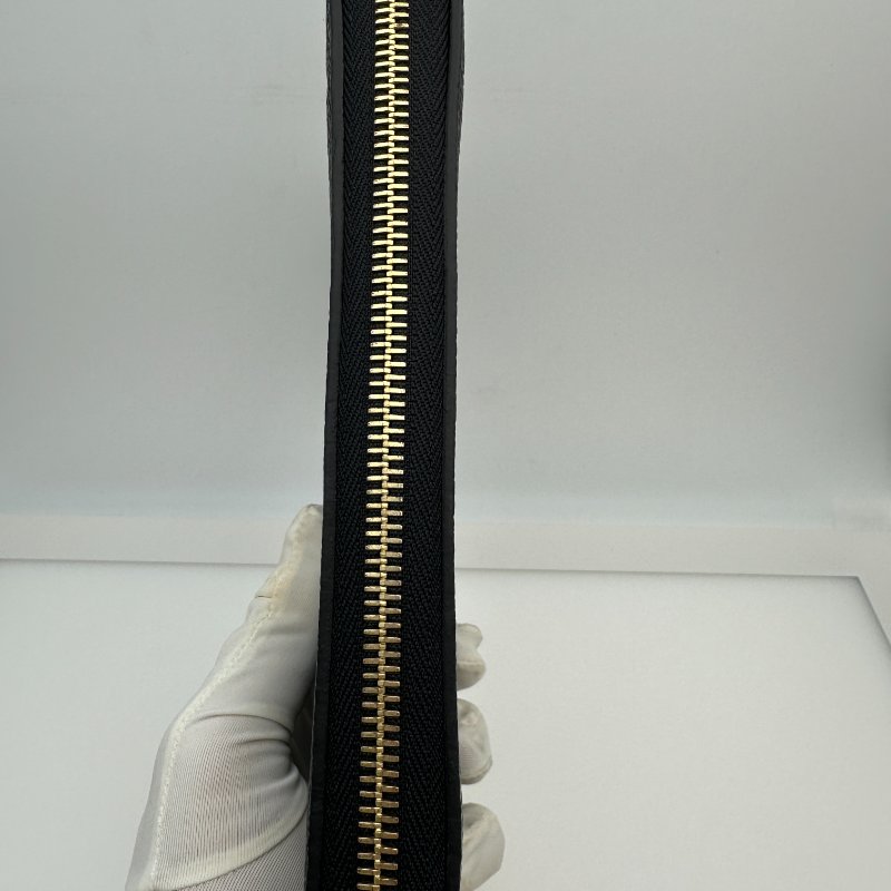 路易威登 Monogram Empreinte Zippy 皮夾 黑色-5