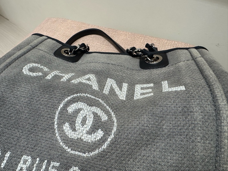 CHANEL 老香 沙灘包-12