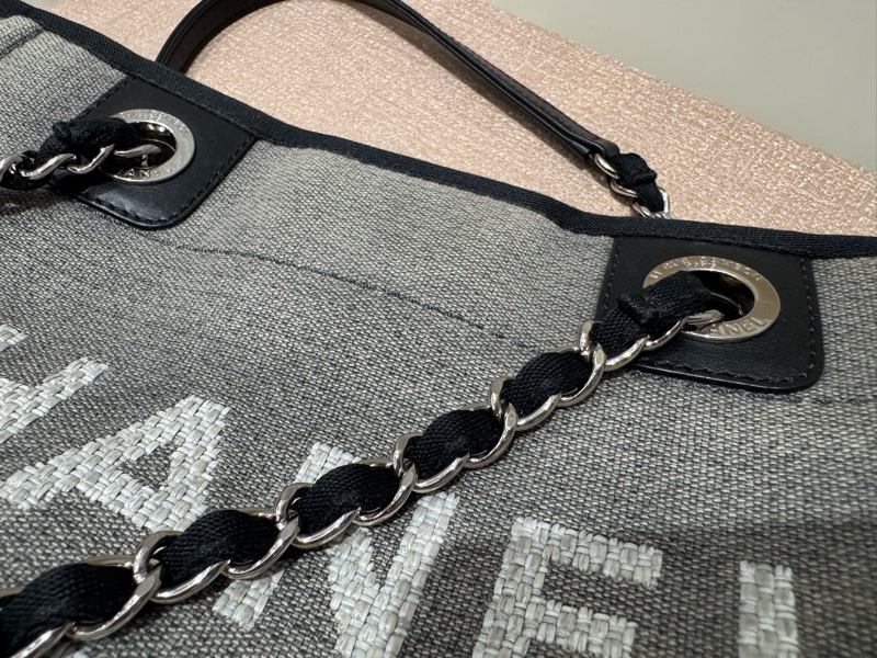 CHANEL 老香 沙灘包-13