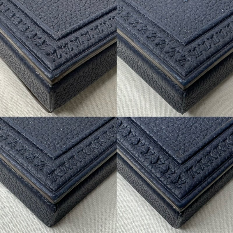 LV 全新經典滿版Logo皮革相框-10