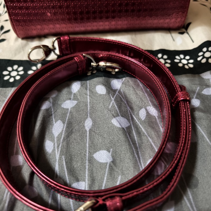 Dior漆皮黛妃包-4