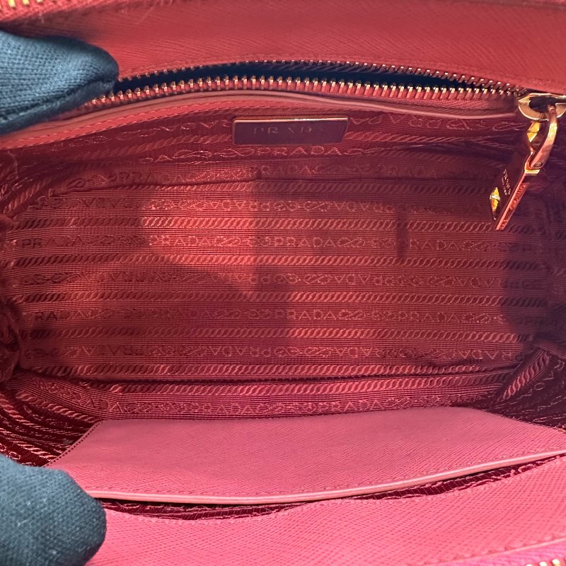 【美收精品】PRADA 粉色手提包 B-877【隔月月中將轉賣至日本 上架期限30天】-4