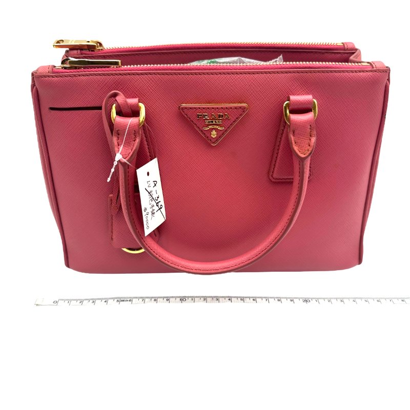 【美收精品】PRADA 粉色手提包 B-877【隔月月中將轉賣至日本 上架期限30天】-7