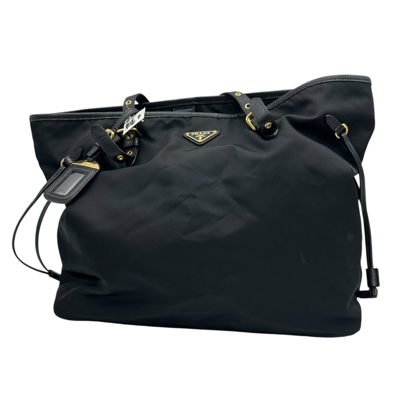 【美收精品】PRADA 黑色手提袋 B-878【隔月月中將轉賣至日本 上架期限30天】-0