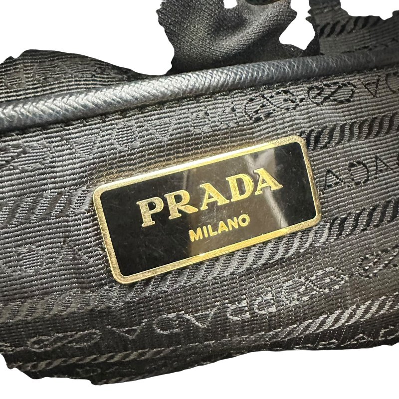 【美收精品】PRADA 黑色手提袋 B-878【隔月月中將轉賣至日本 上架期限30天】-10