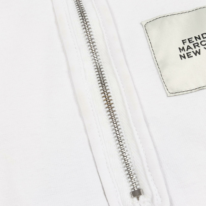 FENDI × MARC JACOBS T卹 FS7950 AXBH 棉 白色 M碼 二手 女款-8