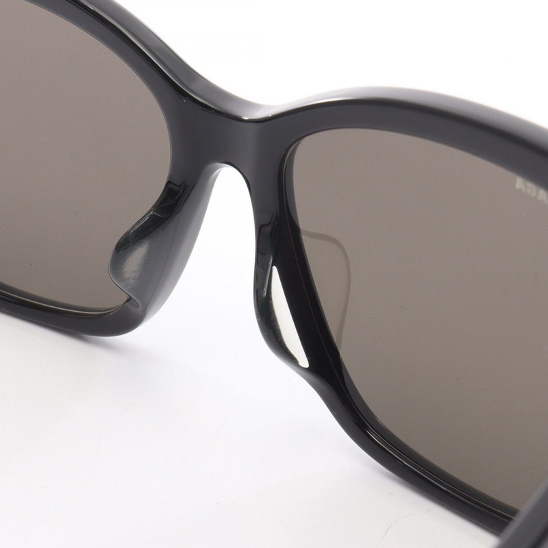 BALENCIAGA BB 標誌太陽眼鏡 塑膠 黑色 二手 女士-5