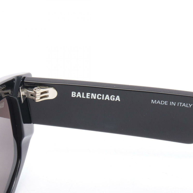 BALENCIAGA 標誌太陽眼鏡 BB0106S001 塑膠黑色 全新 女款-3