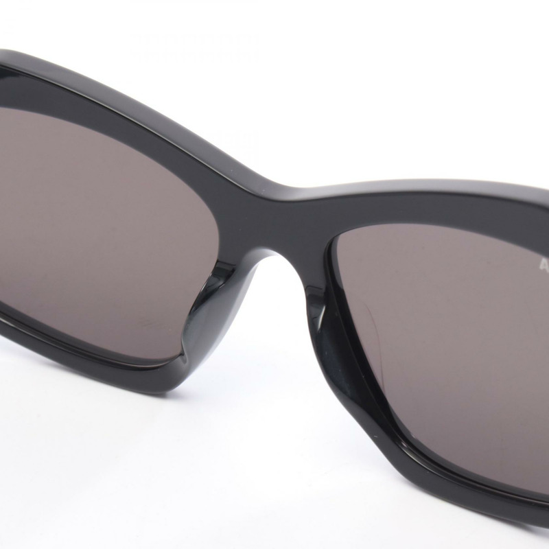 BALENCIAGA 標誌太陽眼鏡 BB0106S001 塑膠黑色 全新 女款-5