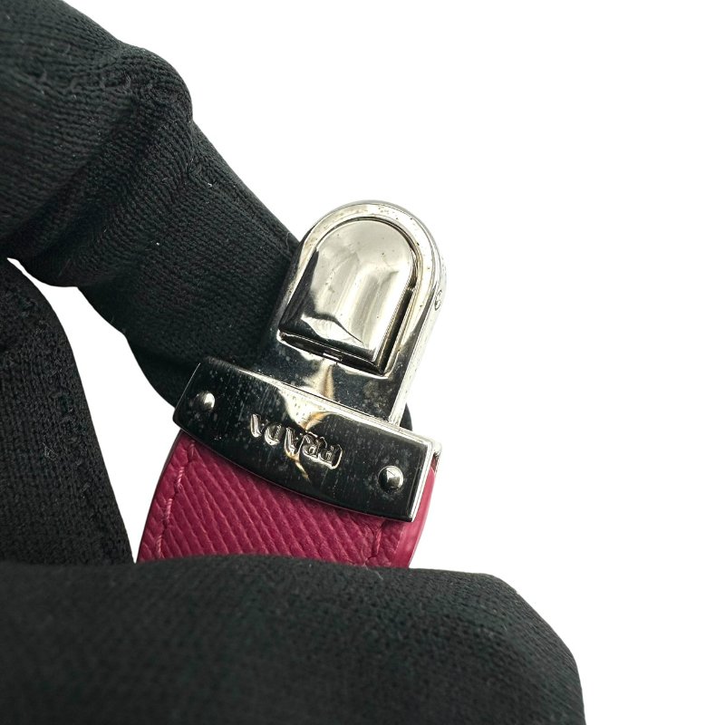 【美收精品】PRADA 粉色手拿包 B-879【隔月月中將轉賣至日本 上架期限30天】-3