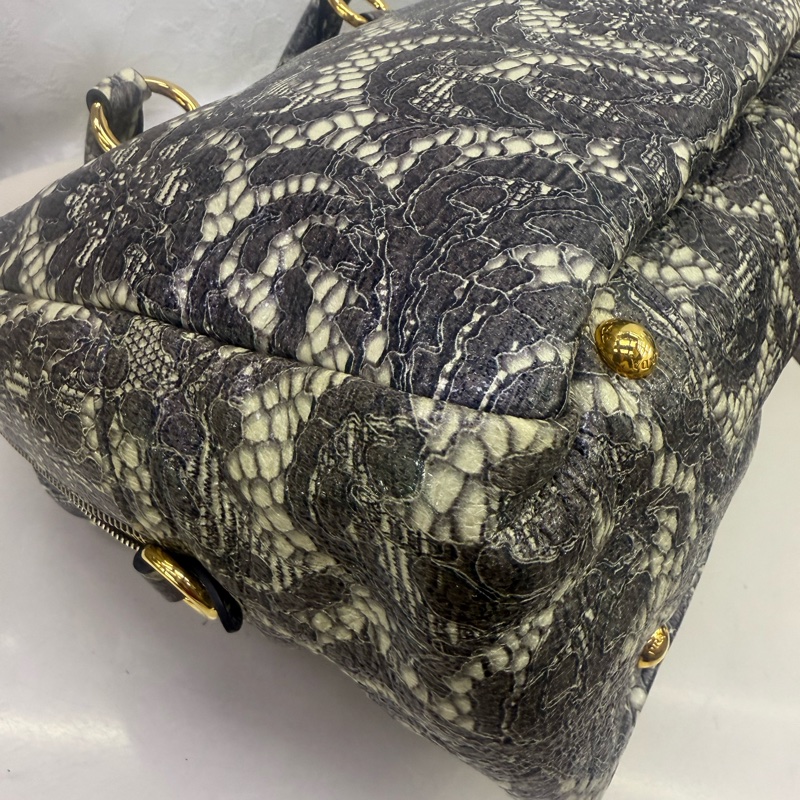 Prada Cervo Lux Print 手提包-3