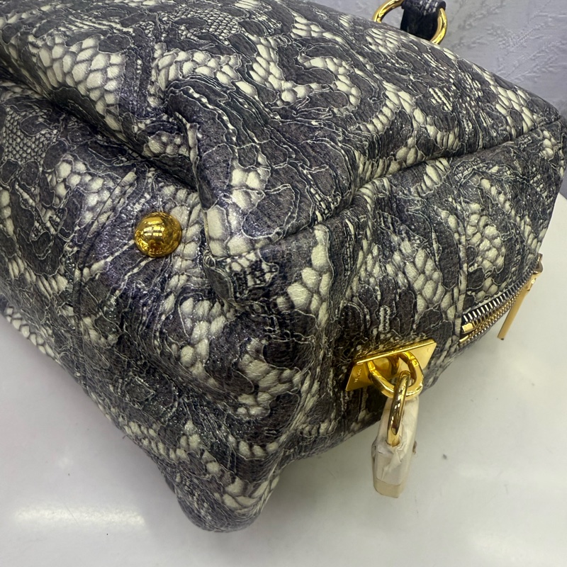 Prada Cervo Lux Print 手提包-4