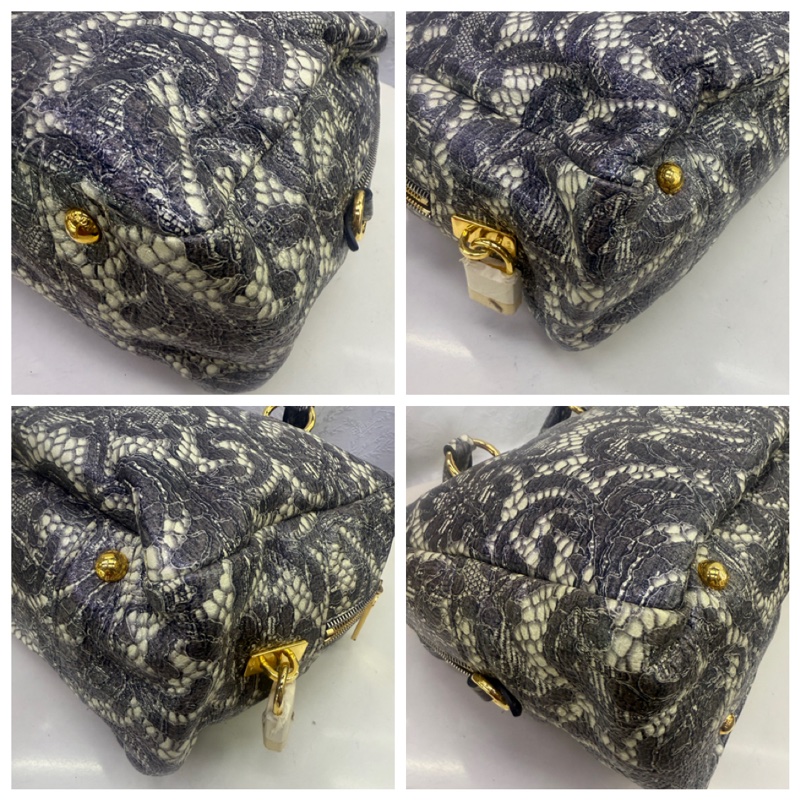 Prada Cervo Lux Print 手提包-9