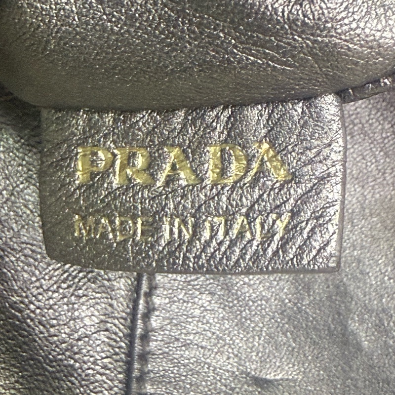 Prada Cervo Lux Print 手提包-11