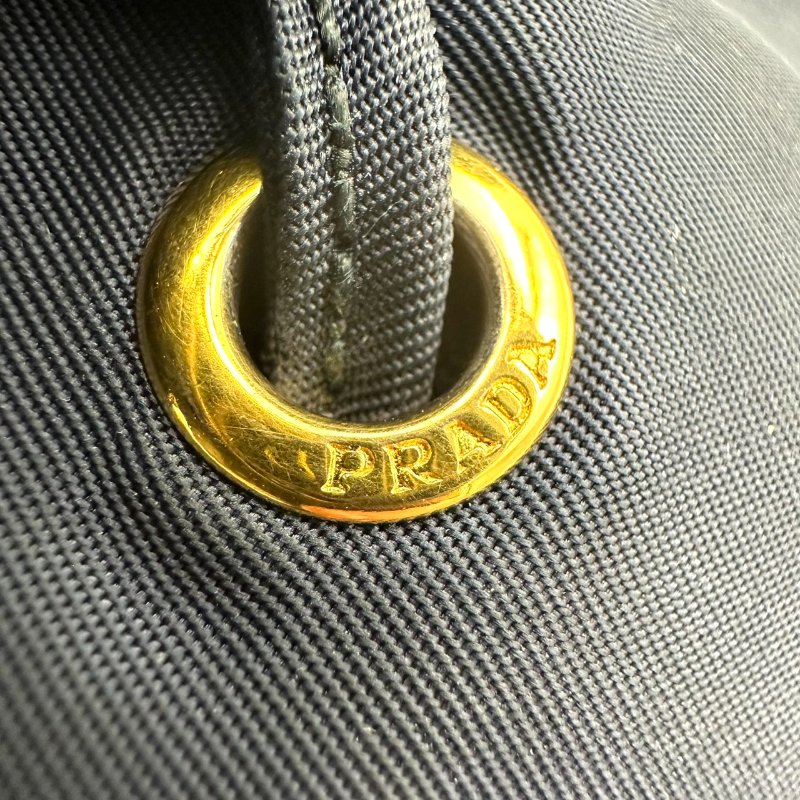 【美收精品】PRADA 藍色單肩包 B-880【隔月月中將轉賣至日本 上架期限30天】-7