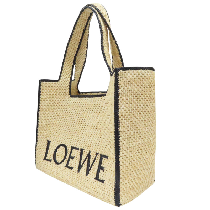 米色 草編 Font 托特包 S22409-2