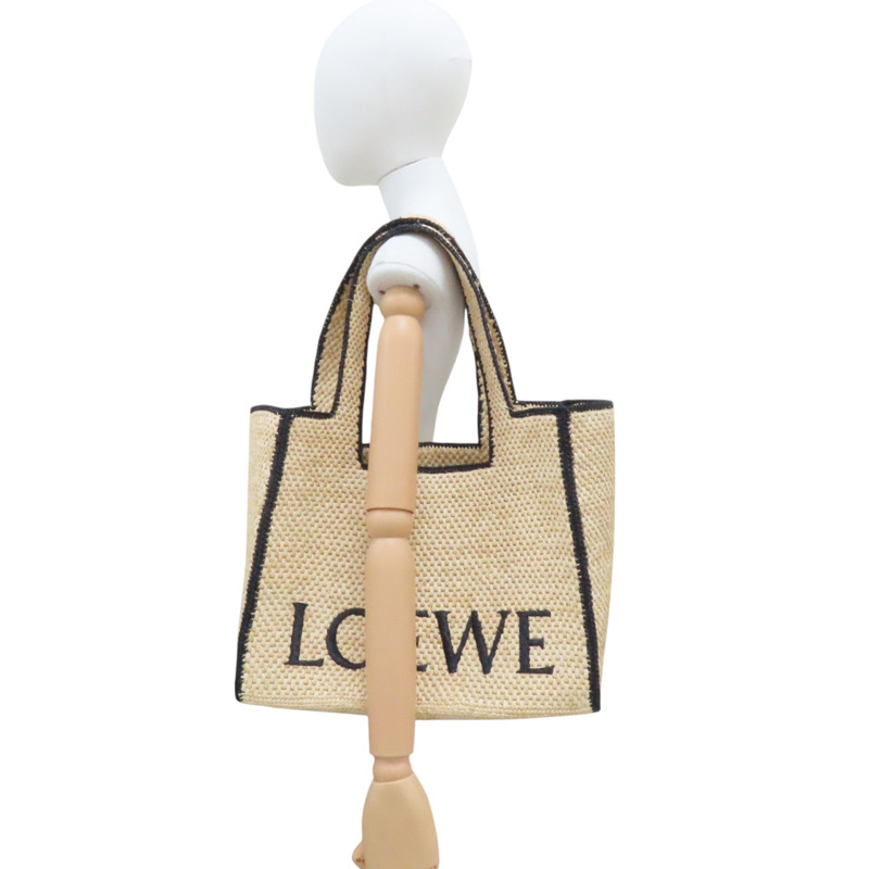 米色 草編 Font 托特包 S22409-8