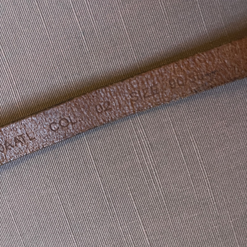 ✨ DIESEL 多彩LOGO 棕色真皮腰帶|經典百搭款-4