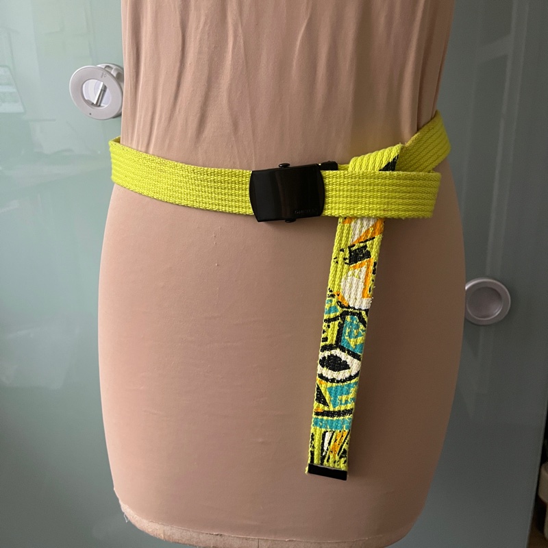 ✨ DIESEL 黃色織帶-0