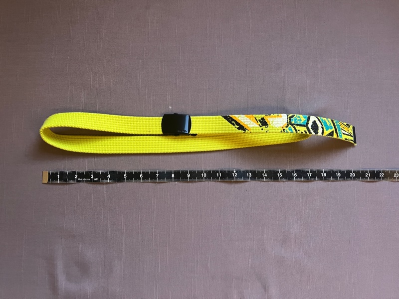 ✨ DIESEL 黃色織帶-2