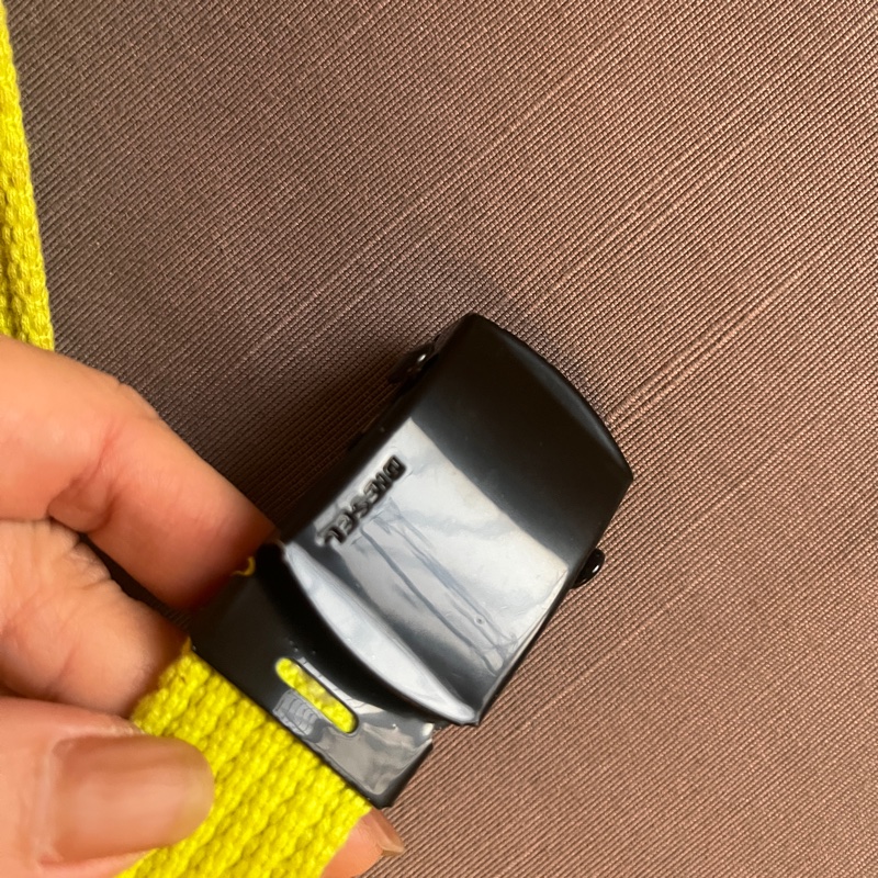 ✨ DIESEL 黃色織帶-5