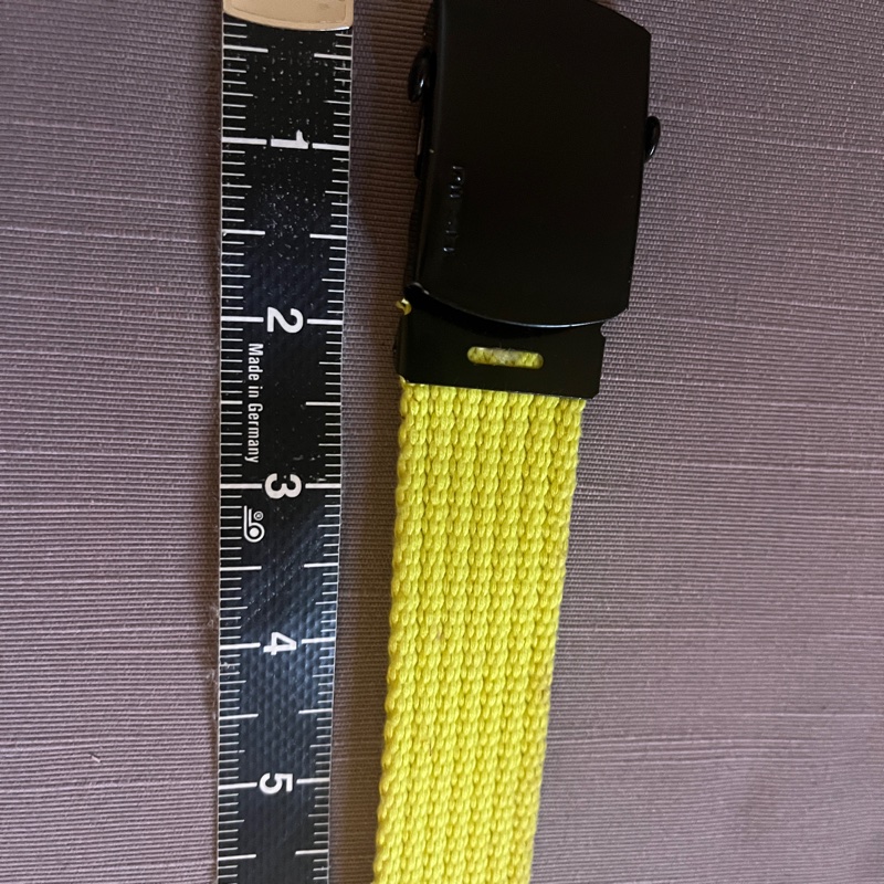 ✨ DIESEL 黃色織帶-6