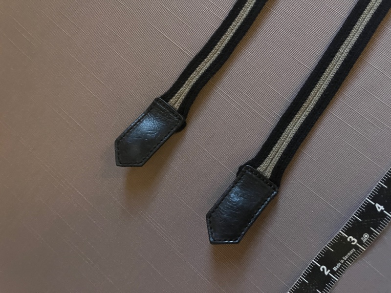 ✨ DIESEL 真皮條紋吊帶|經典街頭造型單品-2