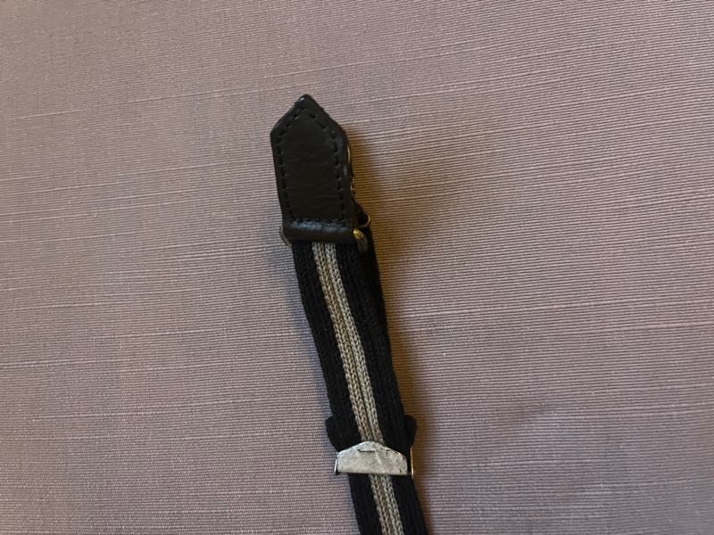 ✨ DIESEL 真皮條紋吊帶|經典街頭造型單品-3