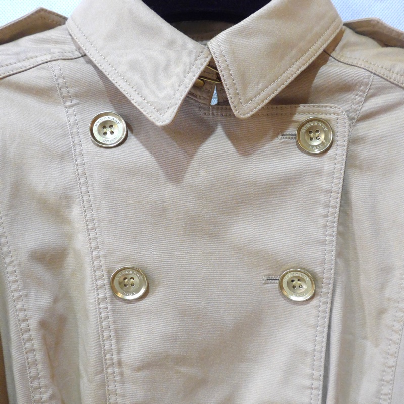 Burberry 風衣式連身洋裝 IT42-5