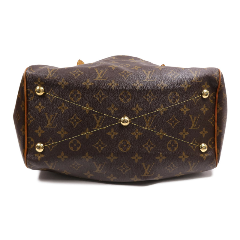 LOUIS VUITTON Monogram Tivoli GM金扣肩背袋-3
