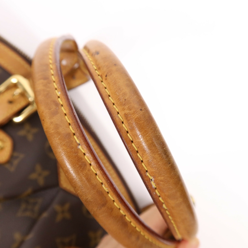 LOUIS VUITTON Monogram Tivoli GM金扣肩背袋-18