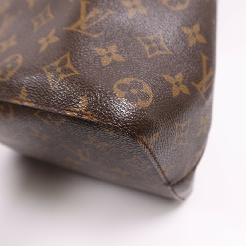 LOUIS VUITTON Monogram Neo Noe Bucket Bag金扣肩背袋Coquelicot-4