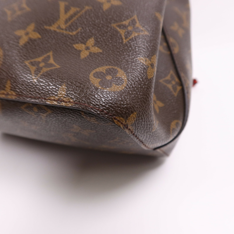 LOUIS VUITTON Monogram Neo Noe Bucket Bag金扣肩背袋Coquelicot-6
