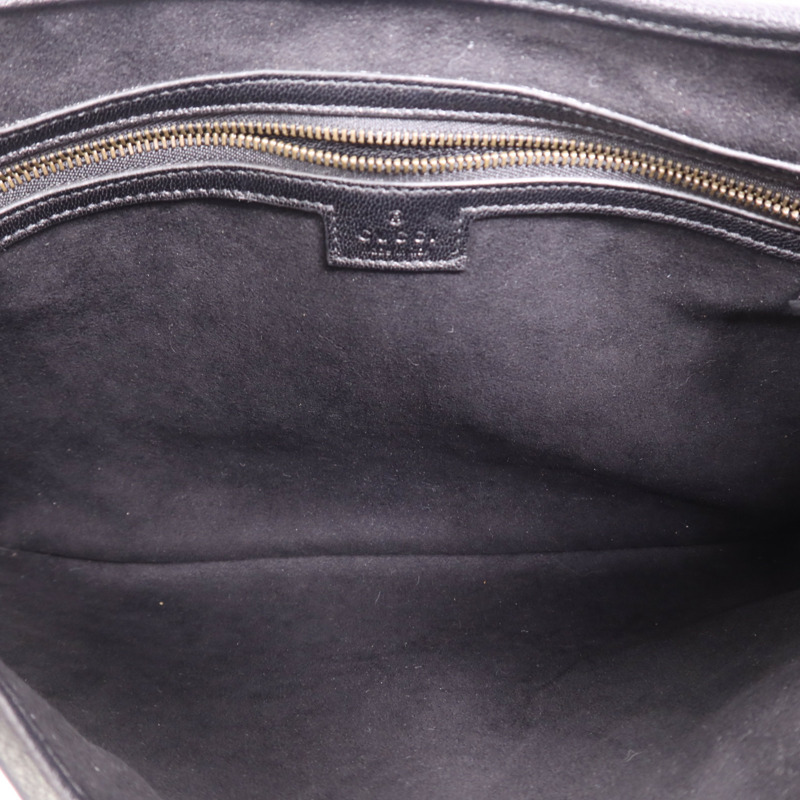 GUCCI 牛皮皮革Aphrodite Medium金扣手挽袋-4