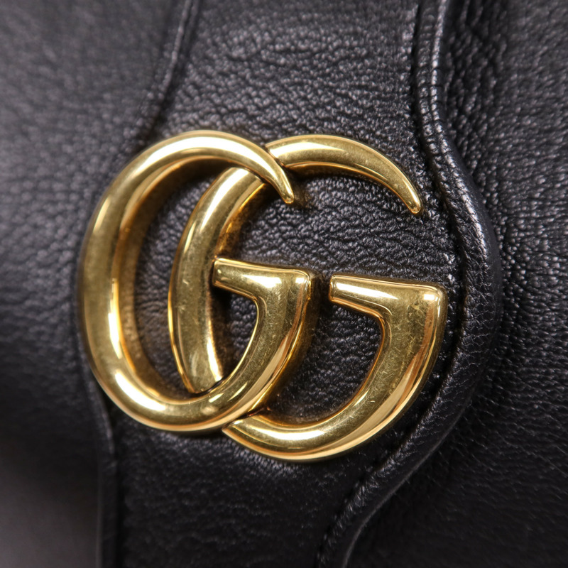 GUCCI 牛皮皮革Aphrodite Medium金扣手挽袋-13