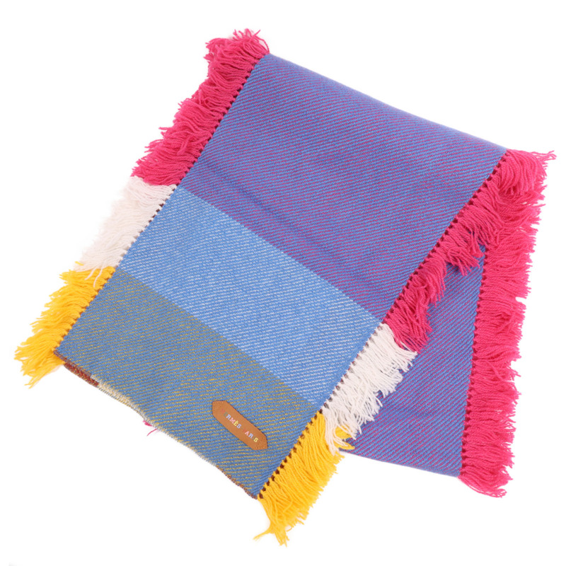HERMES 羊絨Scarf圍巾Multicolor-0