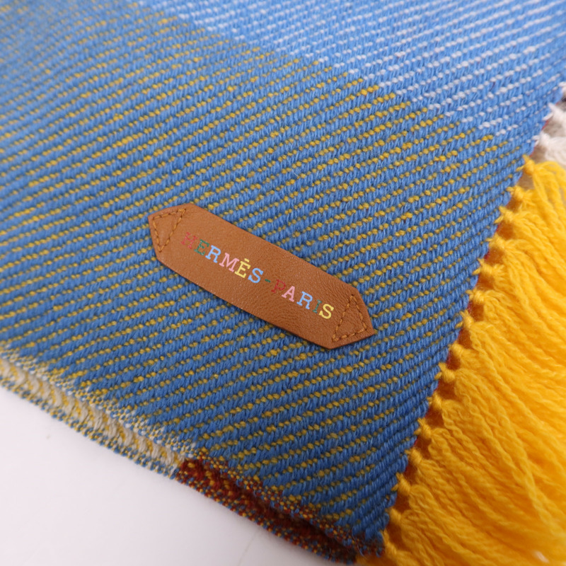 HERMES 羊絨Scarf圍巾Multicolor-4