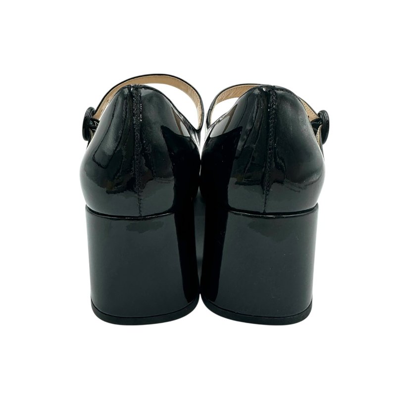 【美收精品】PRADA 黑色跟鞋 B-883【隔月月中將轉賣至日本 上架期限30天】-2