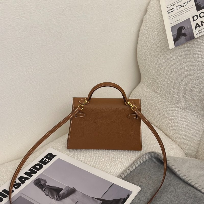 HERMES Mini kelly ll - 金棕金 Y-4