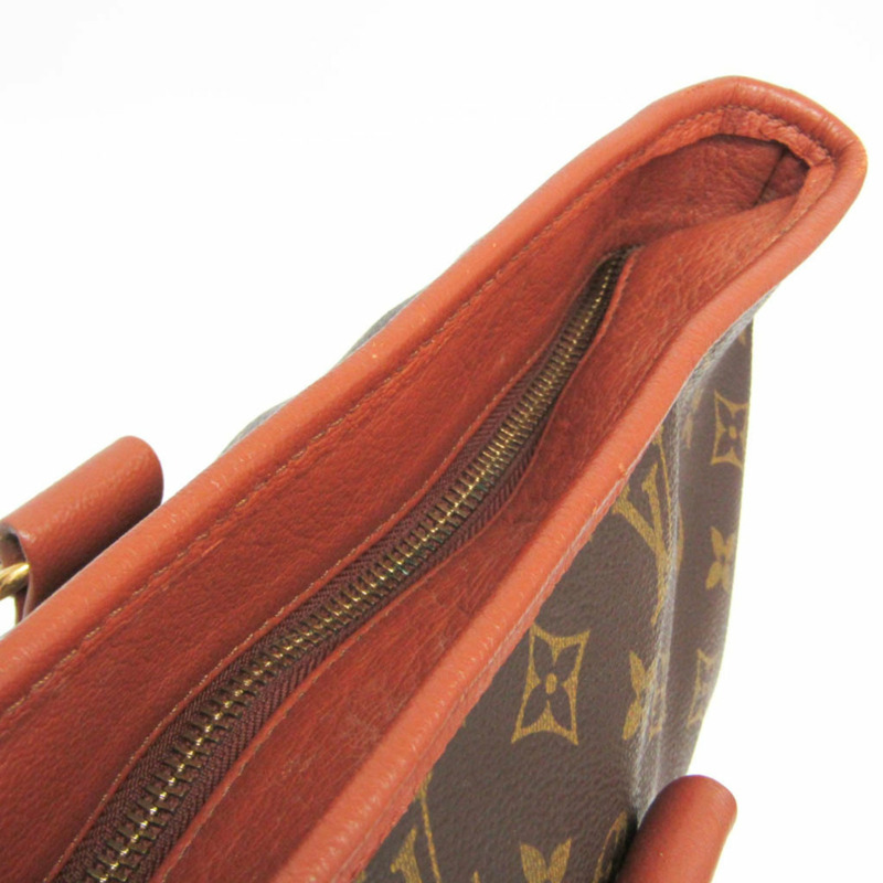 Louis Vuitton Monogram Sac Weekend PM M42425 男士、女士手提包棕色-14