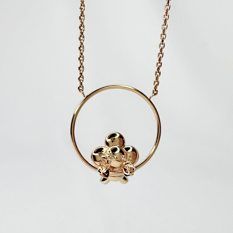 LV 吉祥物Vivienne項鏈-1