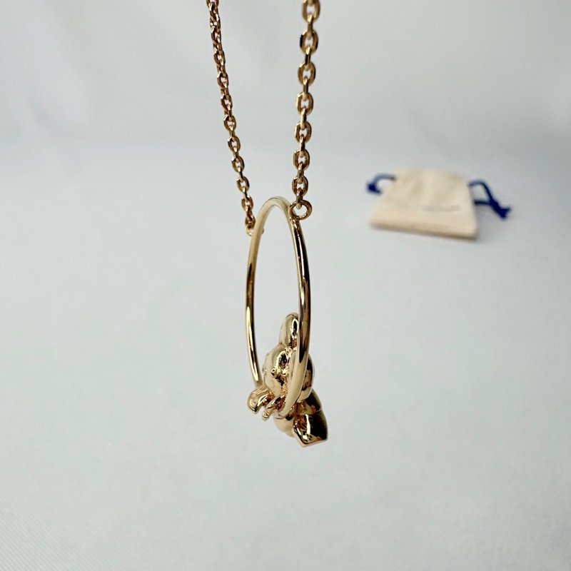 LV 吉祥物Vivienne項鏈-8