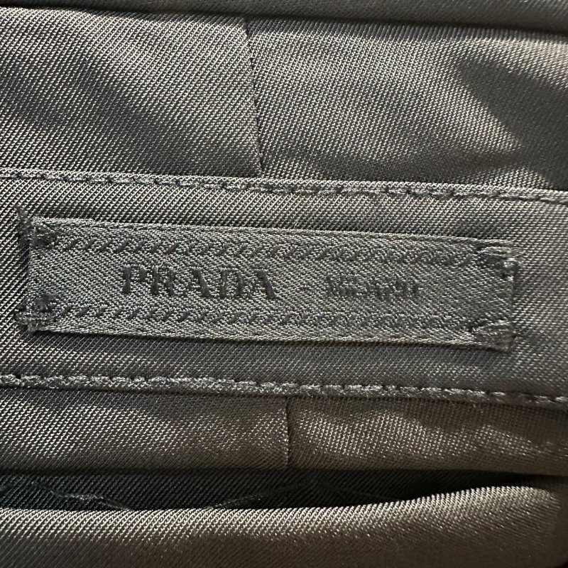 【美收精品】PRADA 黑色西裝褲 B-888【隔月月中將轉賣至日本 上架期限30天】-2