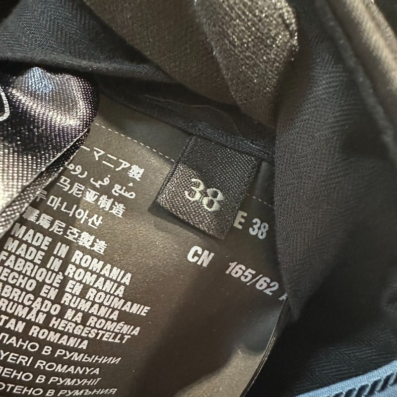 【美收精品】PRADA 黑色西裝褲 B-889【隔月月中將轉賣至日本 上架期限30天】-6