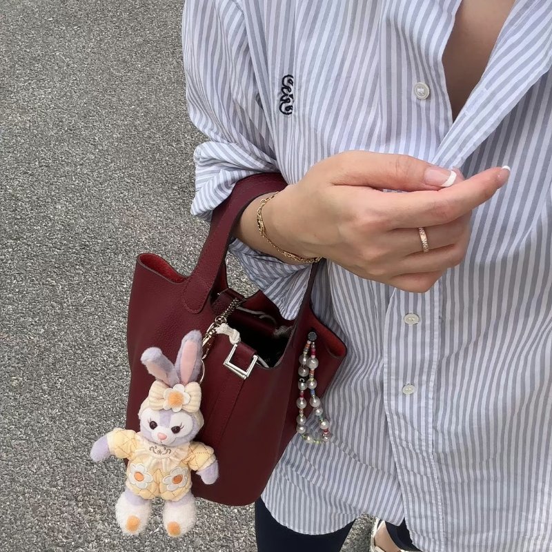 HERMES Picotin 18 - 石榴紅銀 T-1