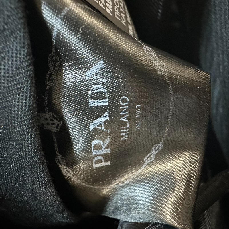 【美收精品】PRADA 黑色西裝褲 B-890【隔月月中將轉賣至日本 上架期限30天】-6