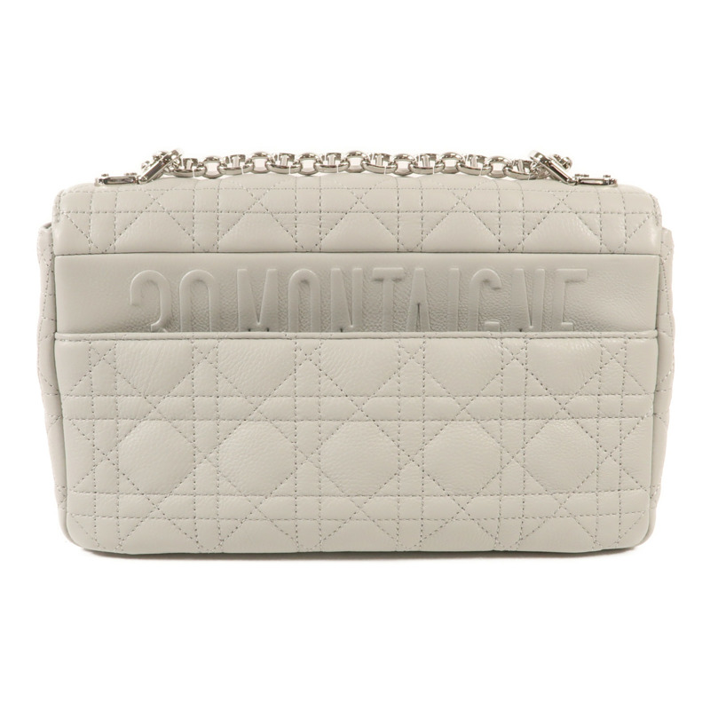Dior 牛皮皮革Caro Medium銀扣肩,背袋-1
