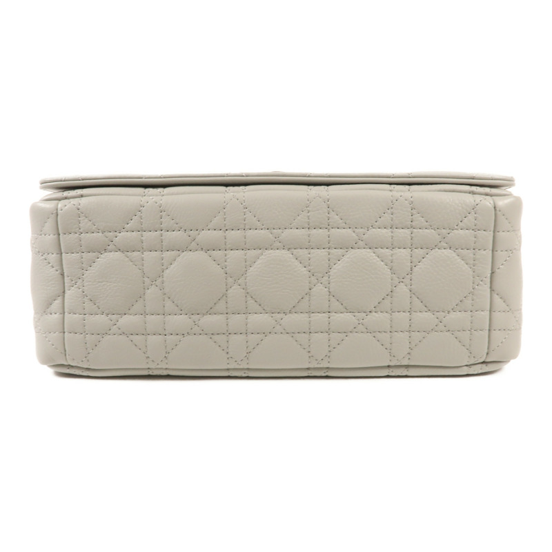 Dior 牛皮皮革Caro Medium銀扣肩,背袋-3